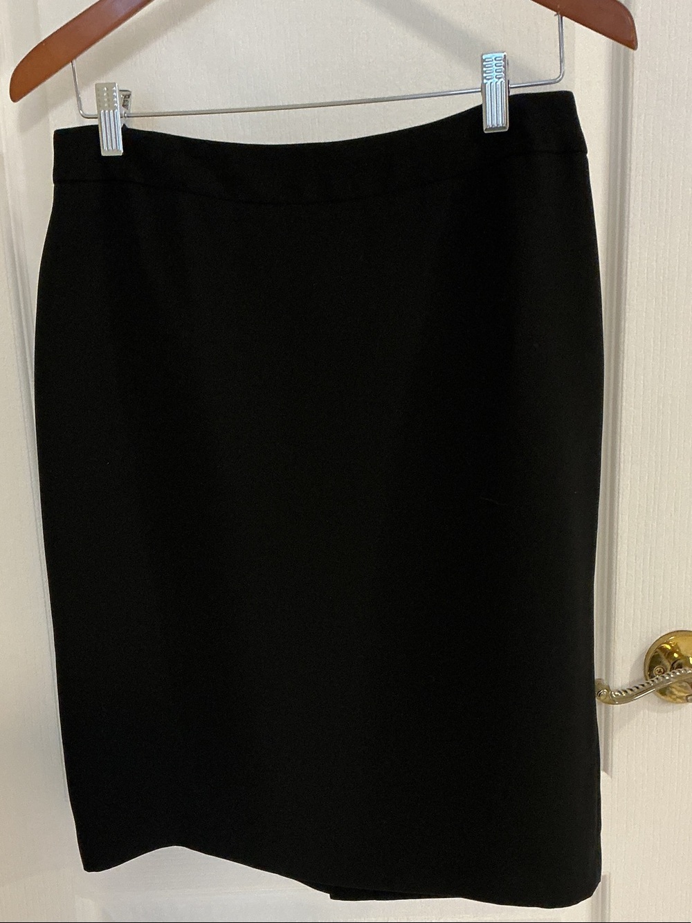 Jones New York Black Pencil Skirt, 10P